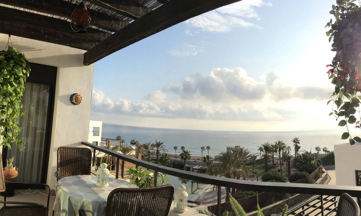 Playa Macenas Apartment | 5* sea view apartment on beach 2 bedrooms. sleeps 4