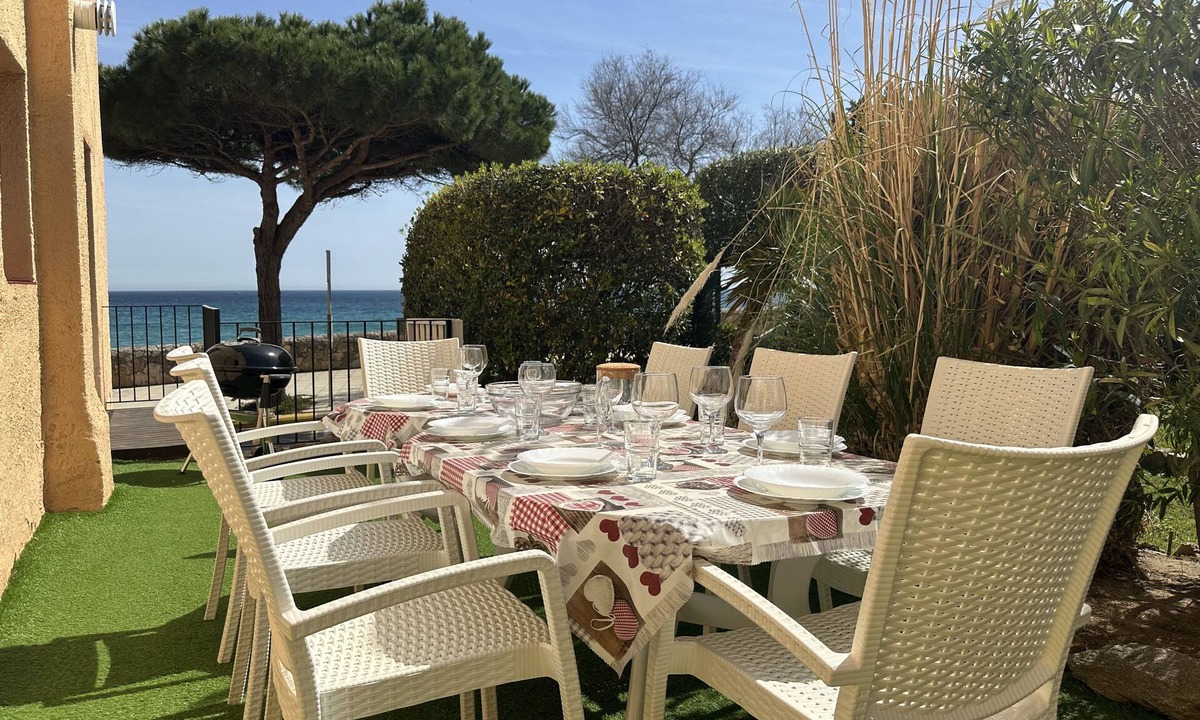 Garden At Meter The Sand Beach Of Fosca | La Fosca