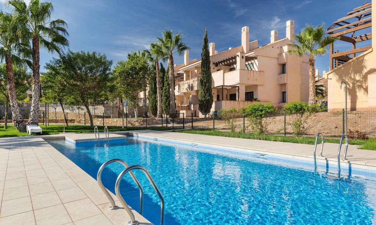 Corverica Apartment | Apartment 'El Oasis Malta 1 Bajo A' with Shared Pool, Wi-Fi and Air Conditioning