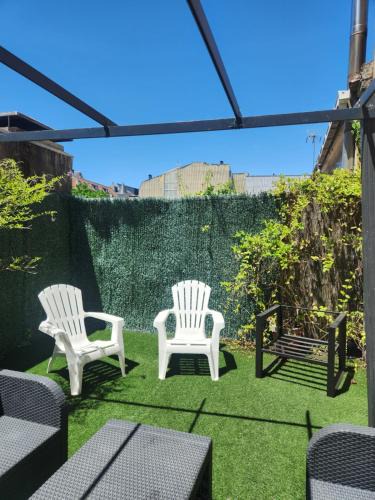 Caldas de Reis Apartment | apartment garden