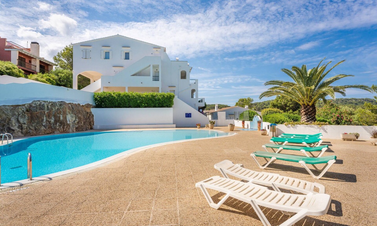 Son Parc Apartment | Apartment "Green Park B18" with Private Terraces, Shared Pool and Wi-Fi