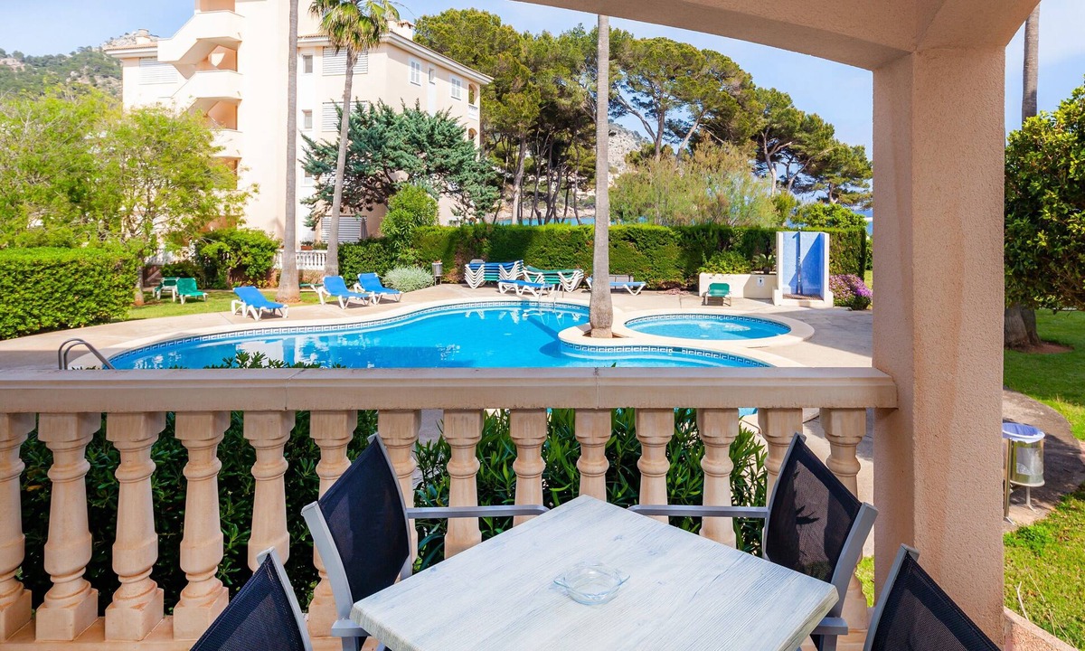 Canyamel Apartment | Apartment 'Oro del Mar IV 01' with Shared Pool, Garden, and Wi-Fi