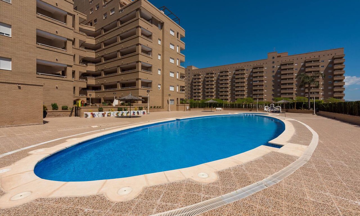 Marina d'Or Apartment | Apt 3 rooms + WIFI + POOL + GARAGE in Marina D´Or