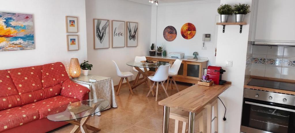 Vera Beach Apartment | Bahía de Vera - Apartamento Naturista con 3 piscinas junto a playa