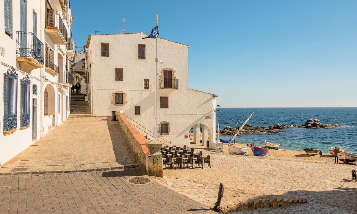 Calella de Palafrugell Apartment | BN-3 Apartment center Calella, Port Bo beach
