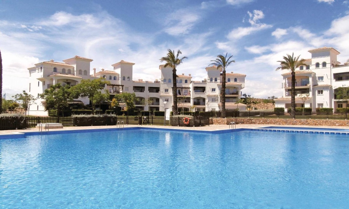 Jeronimo y Avileses y Balsicas de Arriba Apartment | Charming vacation apartment with open, sunny terrace with pergola.