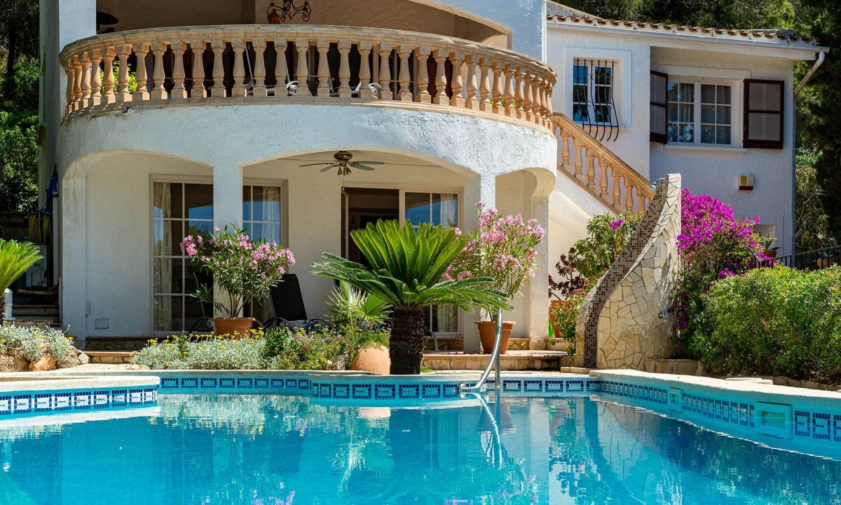 Costa de la Calma House | Chic Mediterranean holiday home with private pool