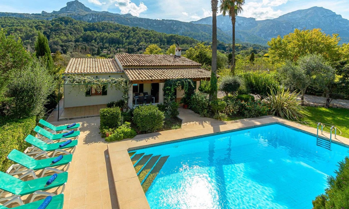 Pollensa Villa | Countryside villa with mountain views.