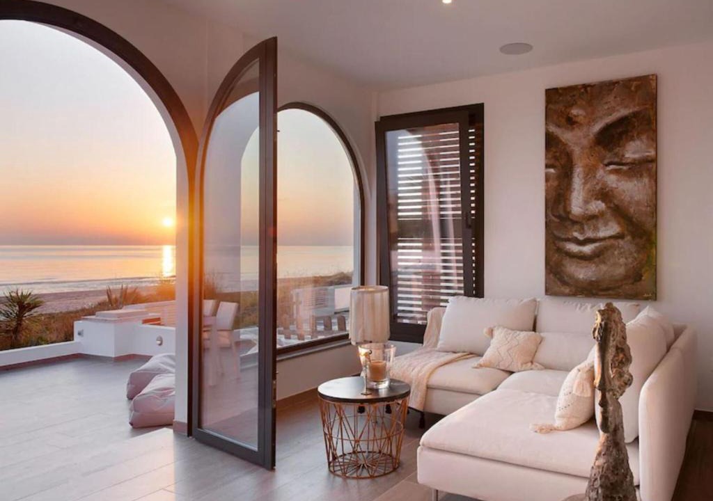 Molinell House | Denia Beach Lodge Seafront Holiday Home in Denia with Sauna