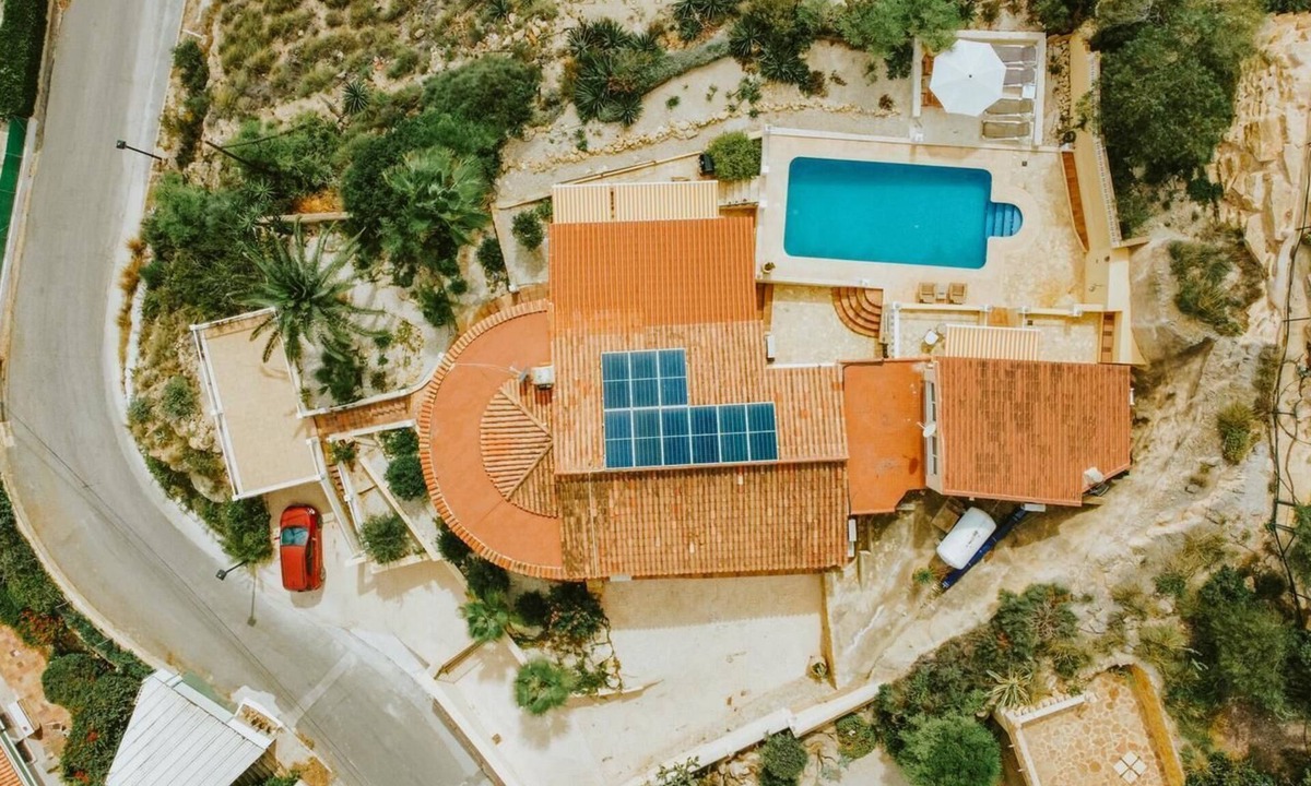 Coveta Fuma Ski Chalet | Elegant cliffside villa in Coveta Fuma with spectacular sea view