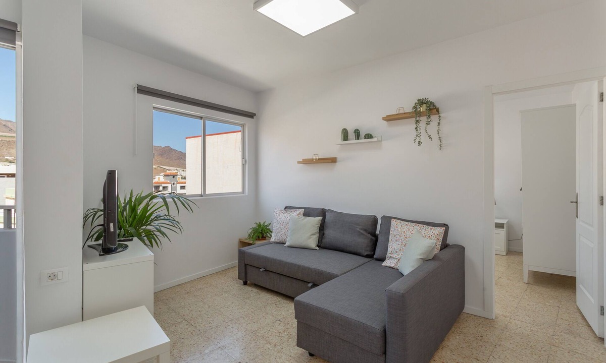 La Aldea de San Nicolas Apartment | Vacation Apartment 'Lucas' with Balcony and Wi-Fi