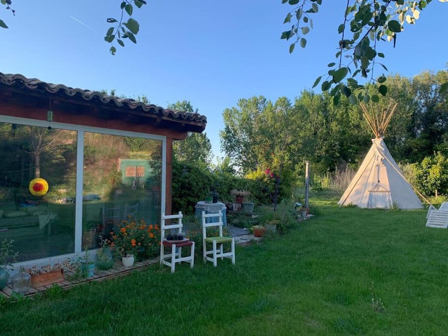 Cintruenigo House | finca con piscina Tipis indios,cerca de senda viva