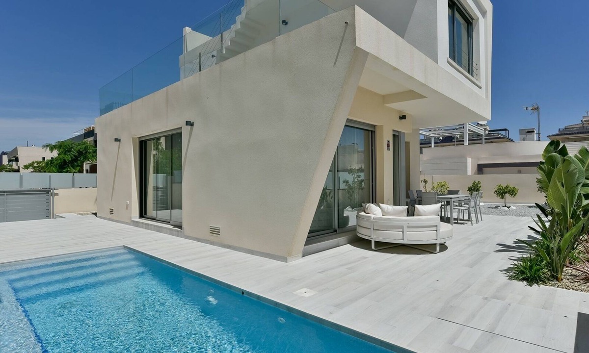 Pueblo Latino House | Holiday Home Casa Mazal Near the Beach with Sea View, Pool, Wi-Fi & Terrace