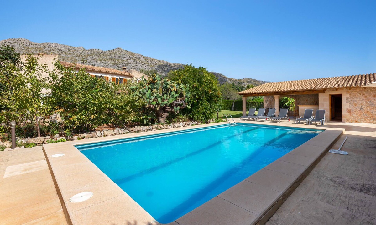 Pollensa House | Holiday Home "Can Noble den Suau" with Pool, Hot Tub, Terraces & Garden