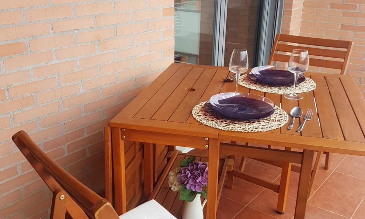 Ciruena Apartment | Homerez - Nice apartement for 4 ppl. with shared pool and terrace at Cirueña