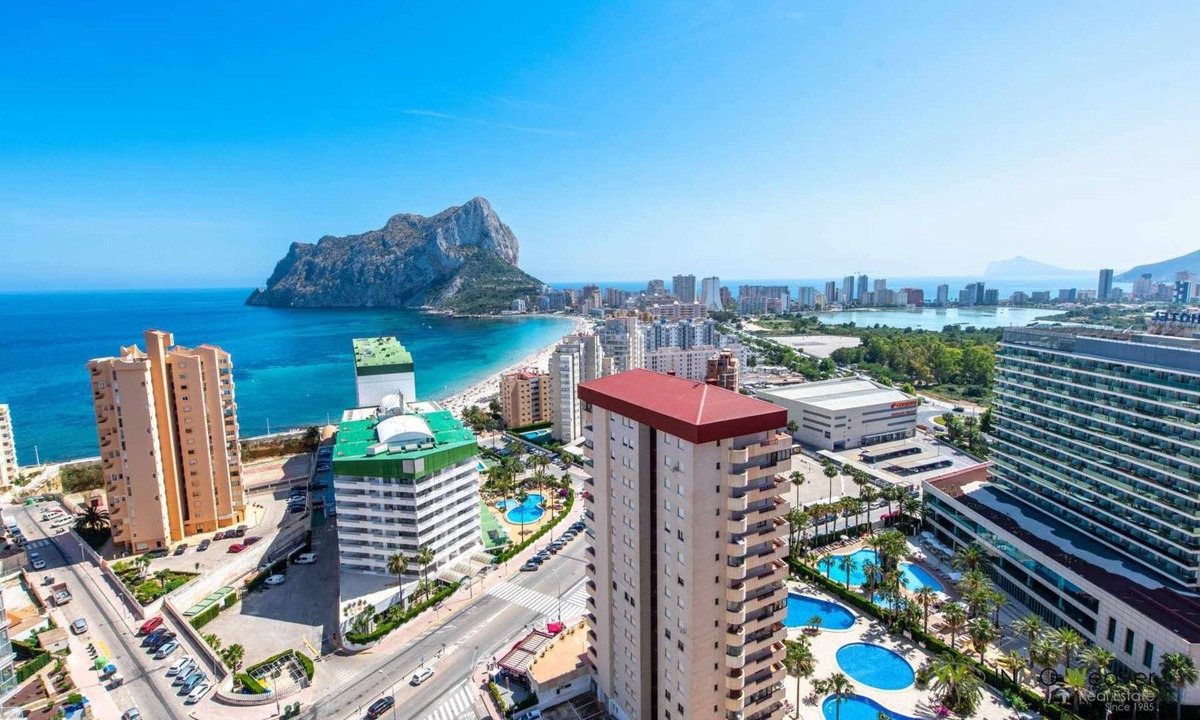 Calpe Apartment | INMOWEAVER 22B ES With beautiful views of the sea