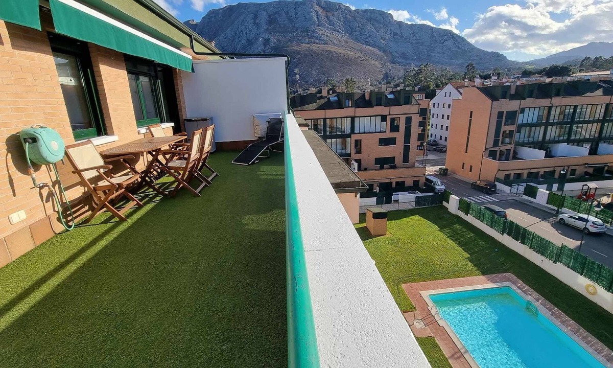 Posada de Llanes Apartment | La Terraza del Paraiso