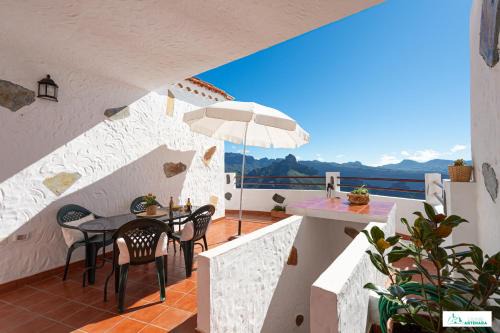 Artenara Apartment | Living Artenara - CAVE HOUSE & TERRACE Adults Only