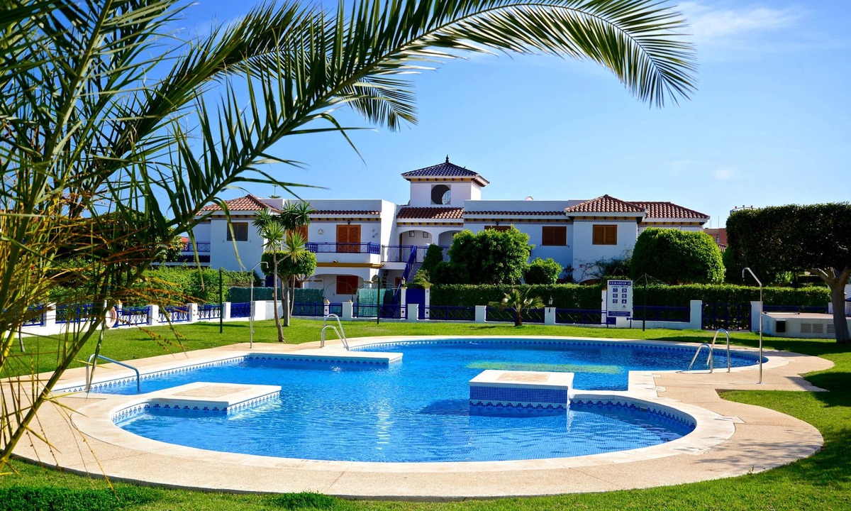 Vera Beach Apartment | Living room with balcony and sea view, waterfront and south-facing