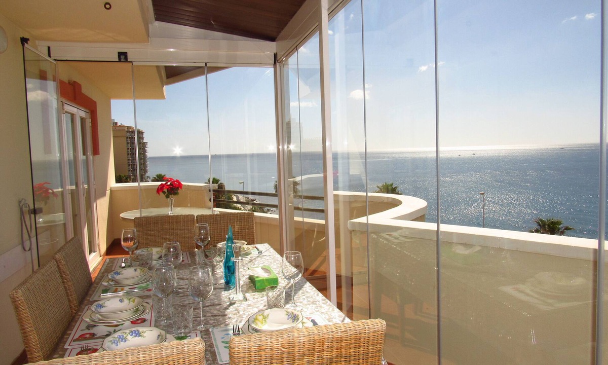 Torrequebrada Condo | Luxury 3 bedroom duplex penthouse with frontal sea views 50m from the beach
