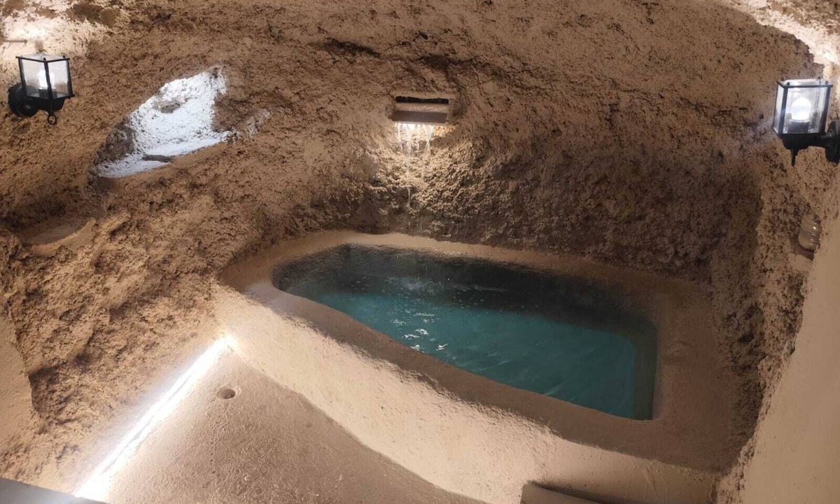 Santa Cruz de Tenerife Apartment | Micaela Cave. Swimming pool in cave and sea views.