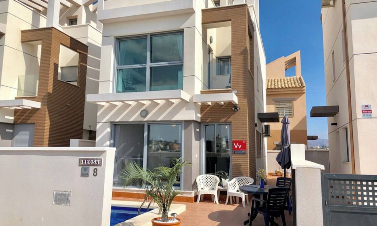 Puerto de Mazarron Villa | Modern Villa with sea views, close to beach. Air Con, Internet, WiFi & Sunsets !