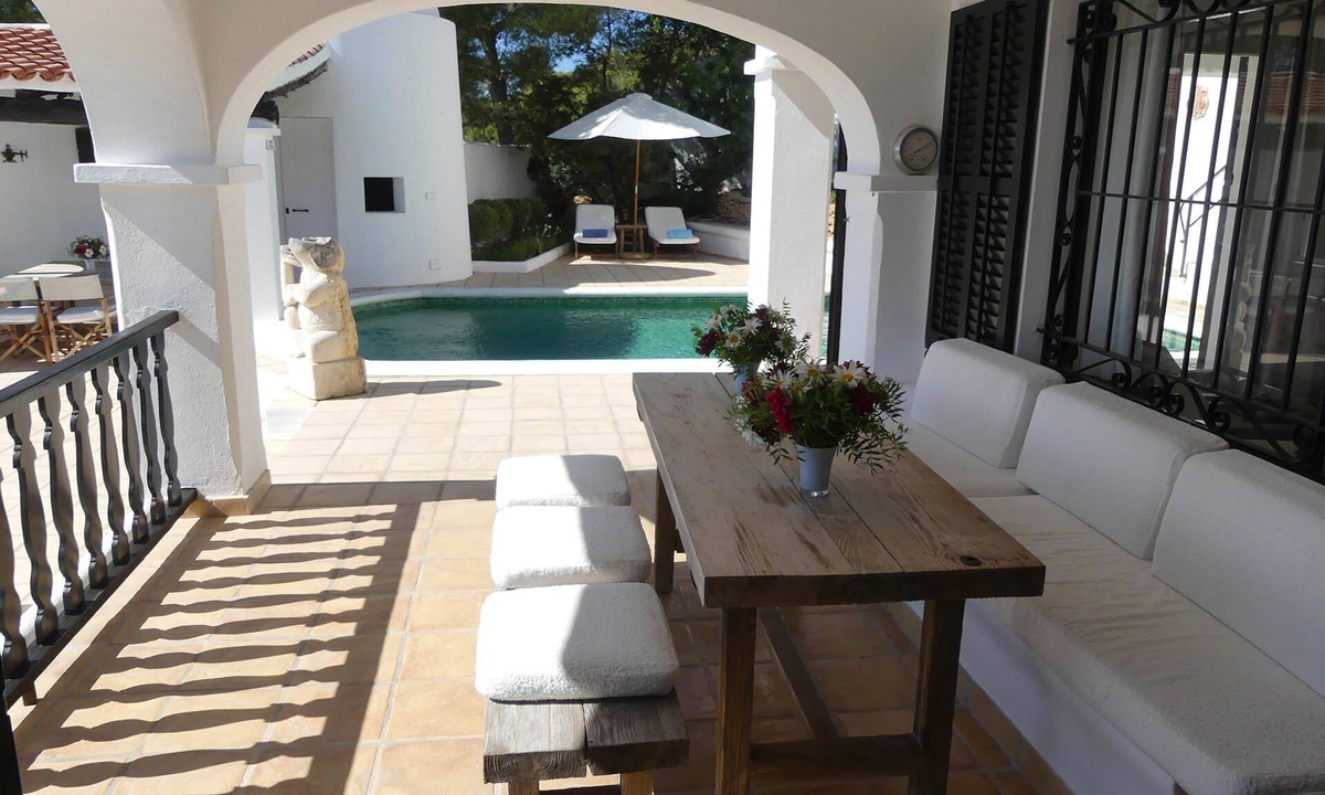 Sant Antoni de Portmany Villa | My Rental Homes - Villa Roxy with pool and several covered or uncovered terraces