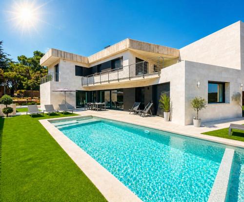 Castell-Platja d'Aro House | Naramia Sagaro Villa - with Pool-garden-10 Pax