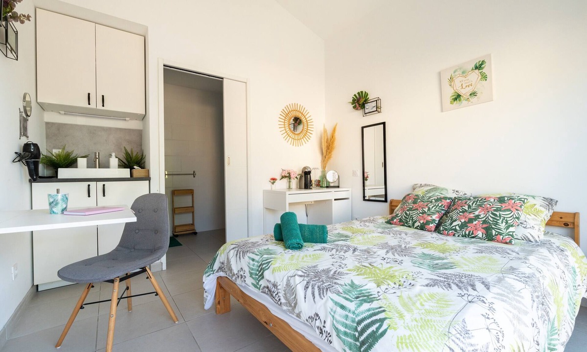 Saint-Savin Bed & Breakfast | “Nature Room” Guesthouse with Shared Terrace, Wi-Fi, and Air Conditioning