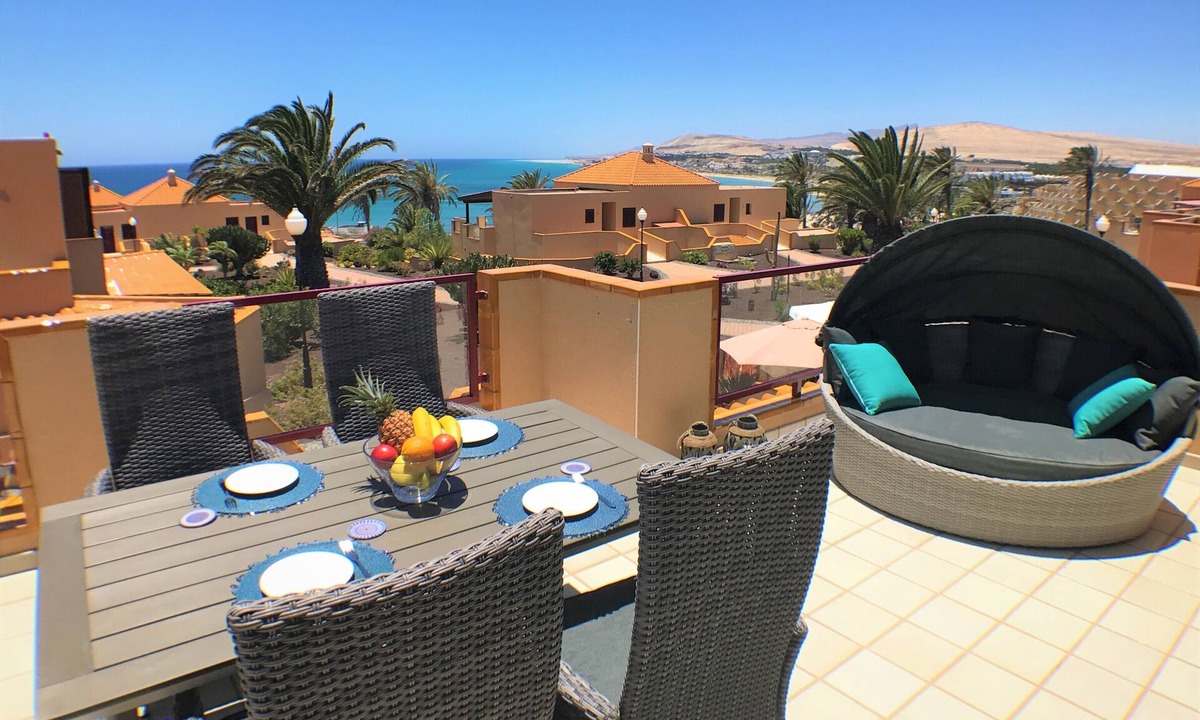 Bahia Calma Apartment | PANORAMA 2 Great ocean view, 100m beach, big terrace