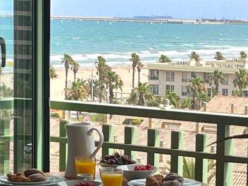 Alboraya Apartment | Patacona Beach Boutique Sea View Apartment Pool Parking