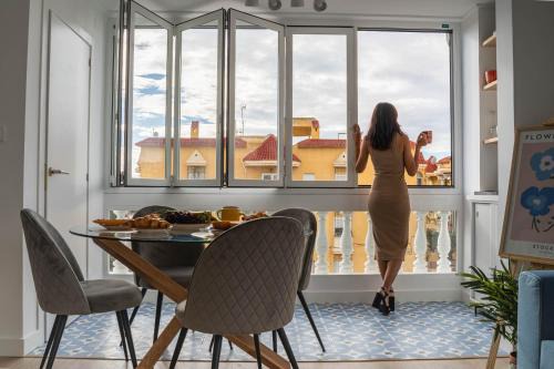 Santa Pola Apartment | Penthouse , Sea View @ Roof Top , 4 Min to Beach