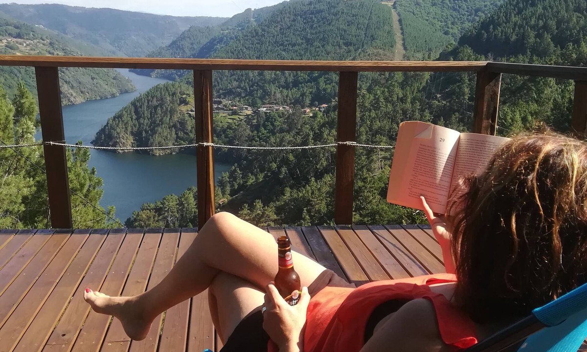 Carballedo House | Rustic stone cottage in Ribeira Sacra. Breathtaking river views.