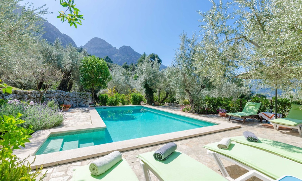 Biniaraix Villa | S'OLIVARET - Impressive villa with a private pool in amazing mountainous surroundings. Fre