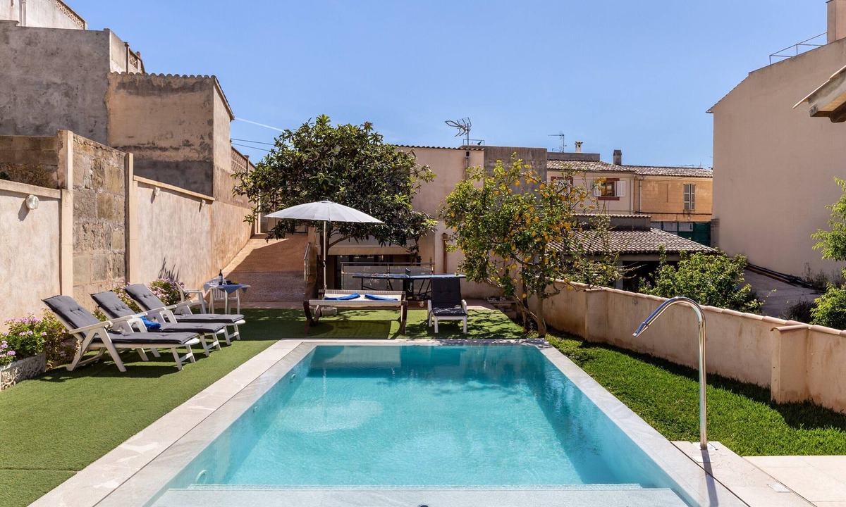Capdepera Ski Chalet | Stunning "Casa Magui" with Pool, Garden, Terraces, WiFi; Parking Available