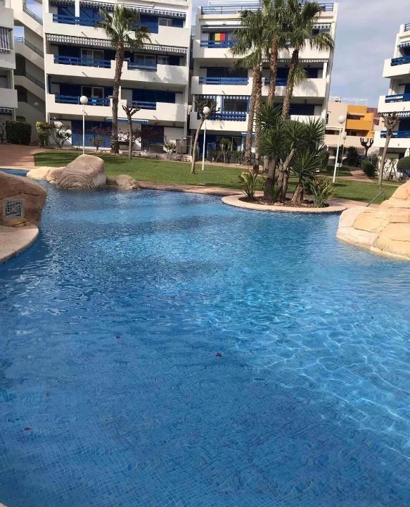 Flamenca Beach Apartment | SUN TRAP terrace apartment, 4 pools, ground floor, parking at door