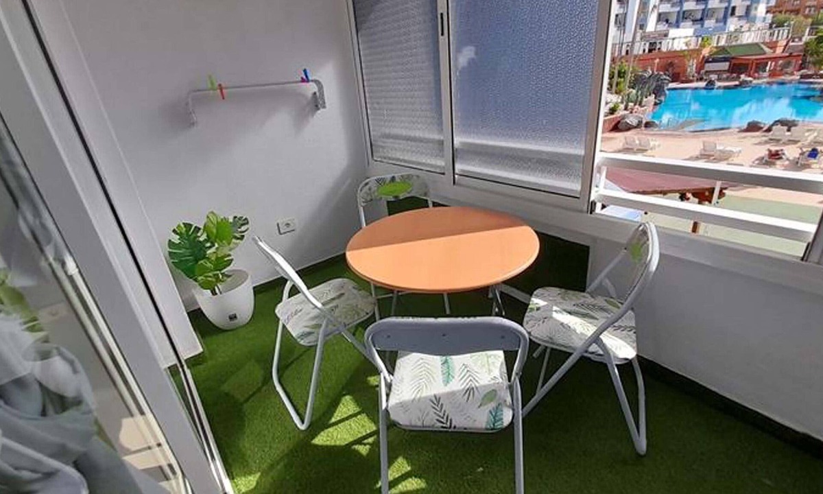 San Miguel de Abona Apartment | Tropical Green Park - Pool - Parking - La Corbeta Building