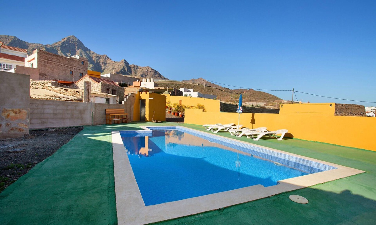La Aldea de San Nicolas House | Vacation Home 'Villa Paraiso Aldeano 2' with Mountain View, Shared Pool and Wi-Fi