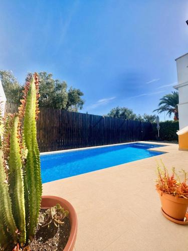 Torre-Pacheco Villa | Villa Alegre, Mar Menor Golf - 2 beds - 2 baths - private heated pool - solarium - family friendly