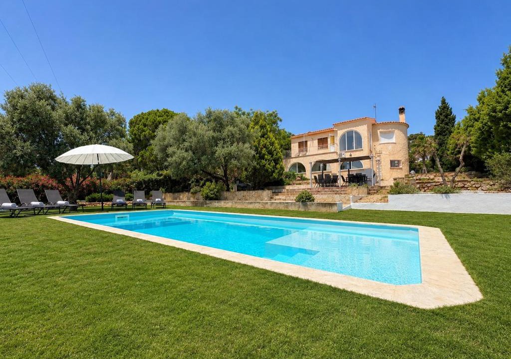 Alcala de Xivert Villa | Villa con piscina y jardín privado - Villa Olivo - Dos plantas independientes