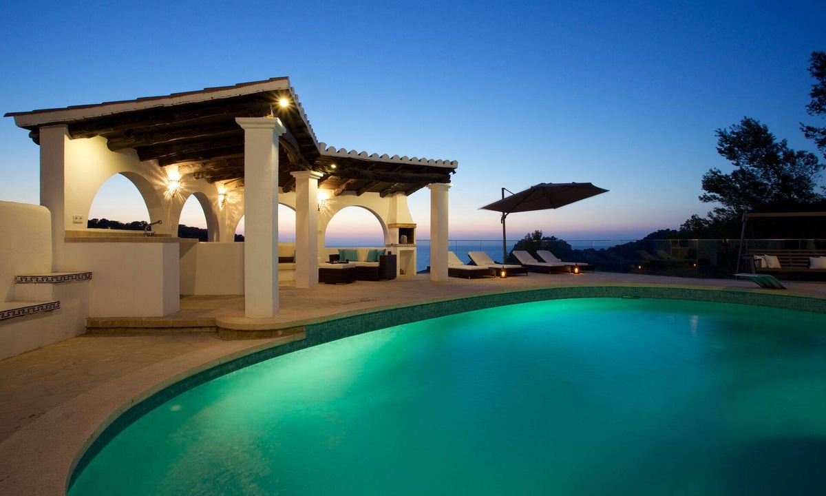 Sant Antoni de Portmany Villa | Villa Melograno - Luxury Villa With Magical Sunset Views over Cala Salada