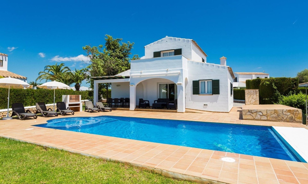 Sant Jaume Mediterrani Villa | Villa "Finesse Tipo 2" with Private Pool, 2 Private Terraces & Wi-Fi