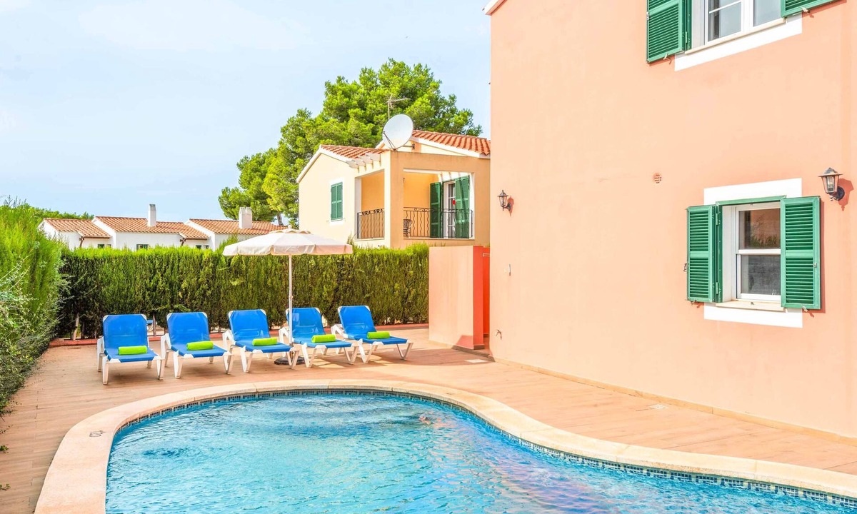 Serpentona Villa | Villa Galdana Rosa - Four Bedroom Villa, Sleeps 8