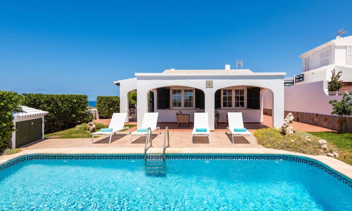 Cap d'Artrutx Villa | ☀ Villa Miquel , First Line of the Sea ☀