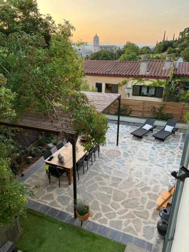 el Carme Villa | Villa Peralta Girona City w above ground Pool