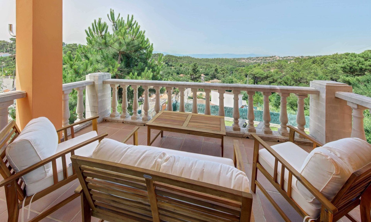 Lloret Blau Villa | Villa ROSES with swimming pool & mountain view