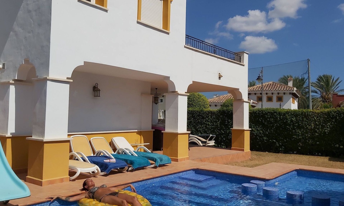 Torre-Pacheco Villa | Villa With Pool, Air Conditioning and WiFi on a private 18 hole golf course.