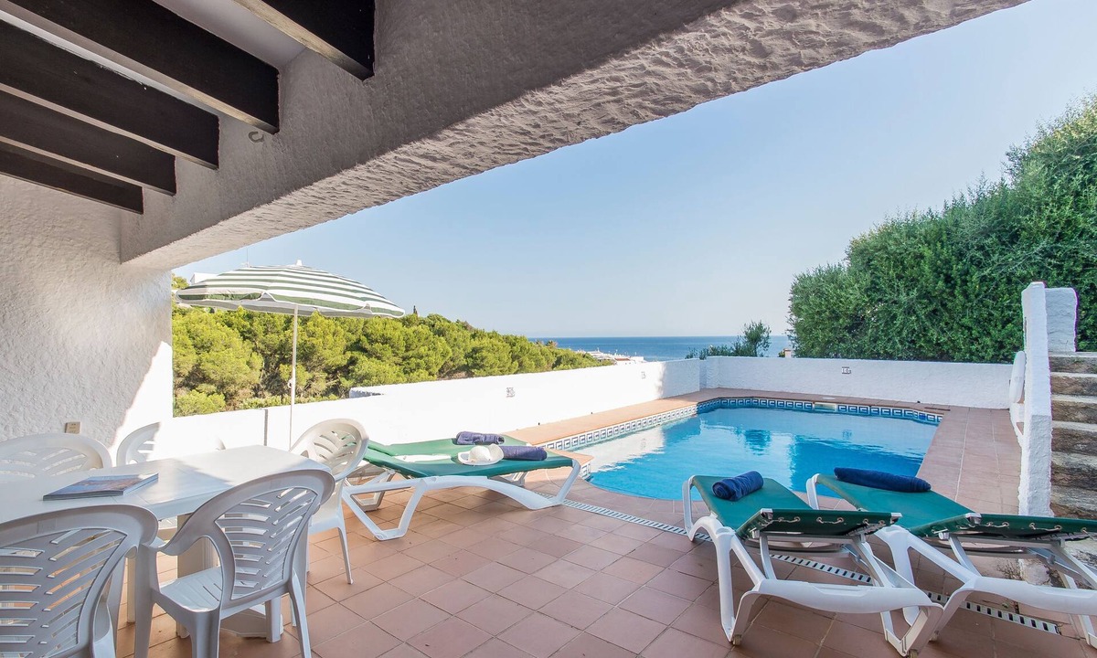 Binibeca House | With Pool and Fantastic View of the Sea - Villa Mar y Roca