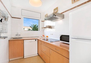 1CB K2 -2 Bedroom apartment in a very quiet area with garden and communal pool near the beach of Calella de Palafrugell