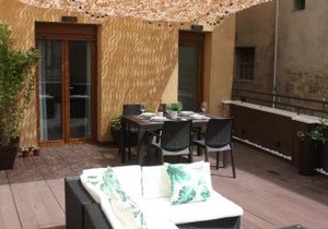 Apartamentos La Herradura Terraza